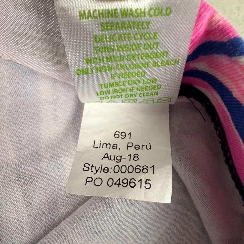 Lilly Pulitzer Girls Maia Legging size XL Multi Garden Get Away
